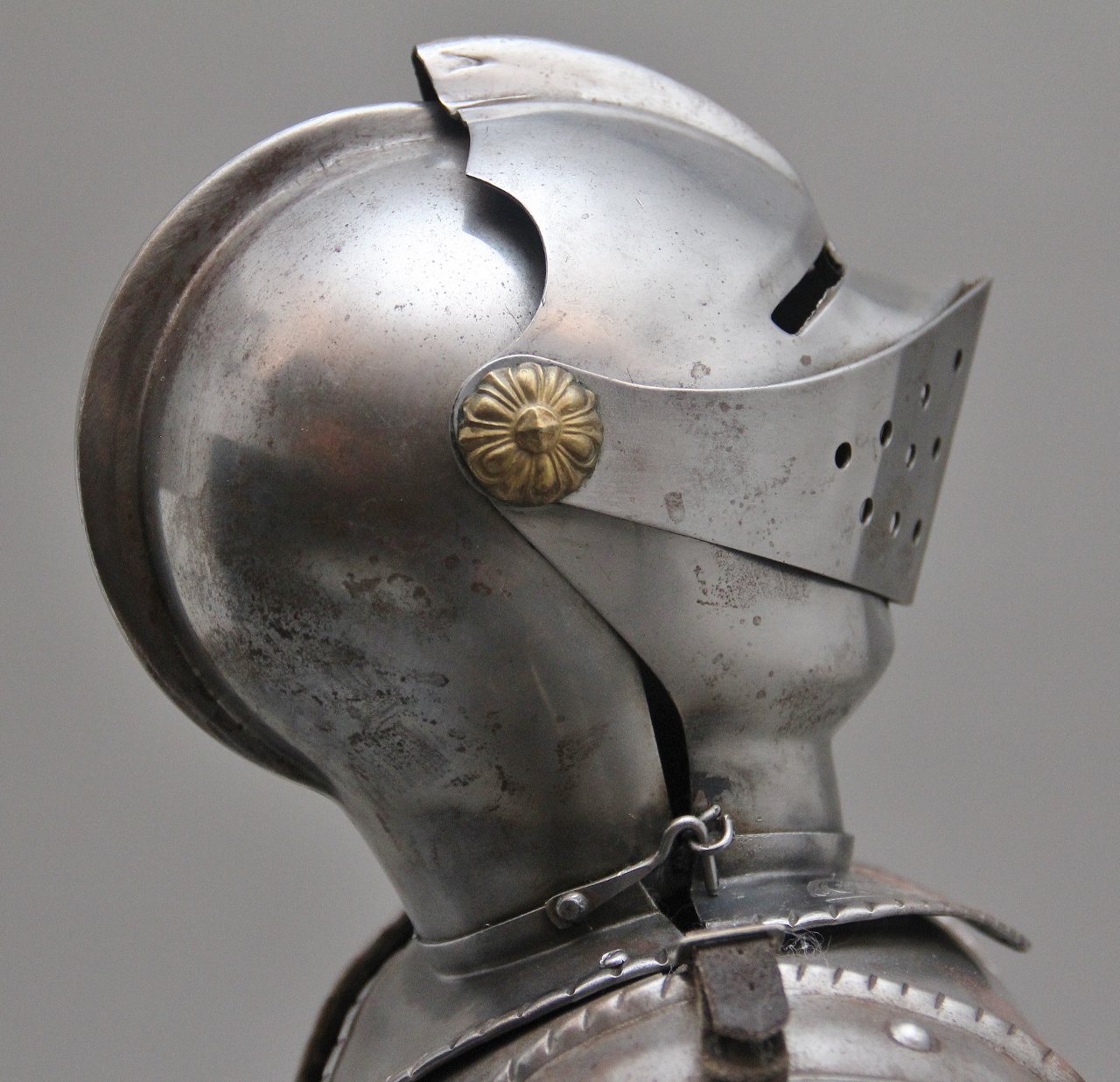 An Impressive Early 20th Miniature Suit Of Armour 